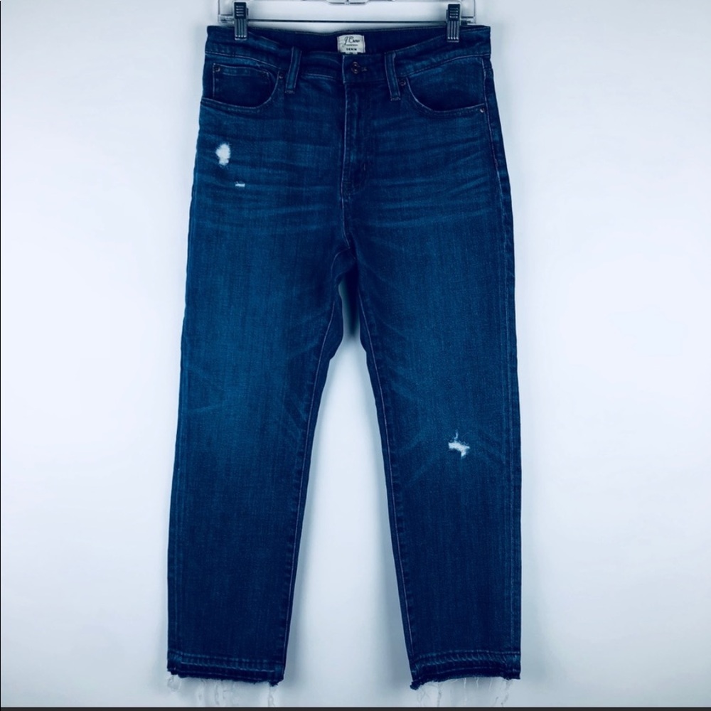 JCREW HIGH WAIST STRAIGHT JEANS SIZE 28